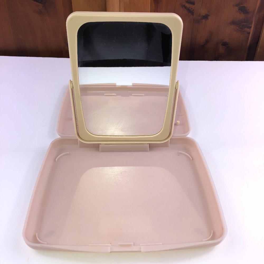 Mary Kay Vintage 2-Sided Mirror Travel Set with Make-up Tray